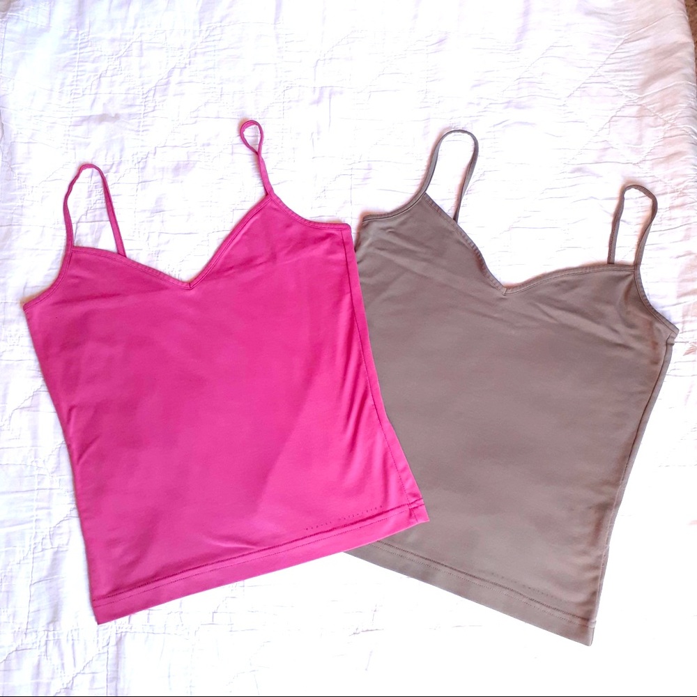 Esprit v neck tank bundle